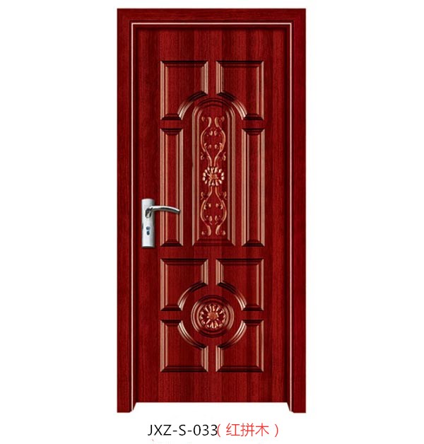 高档烤漆钢木门
